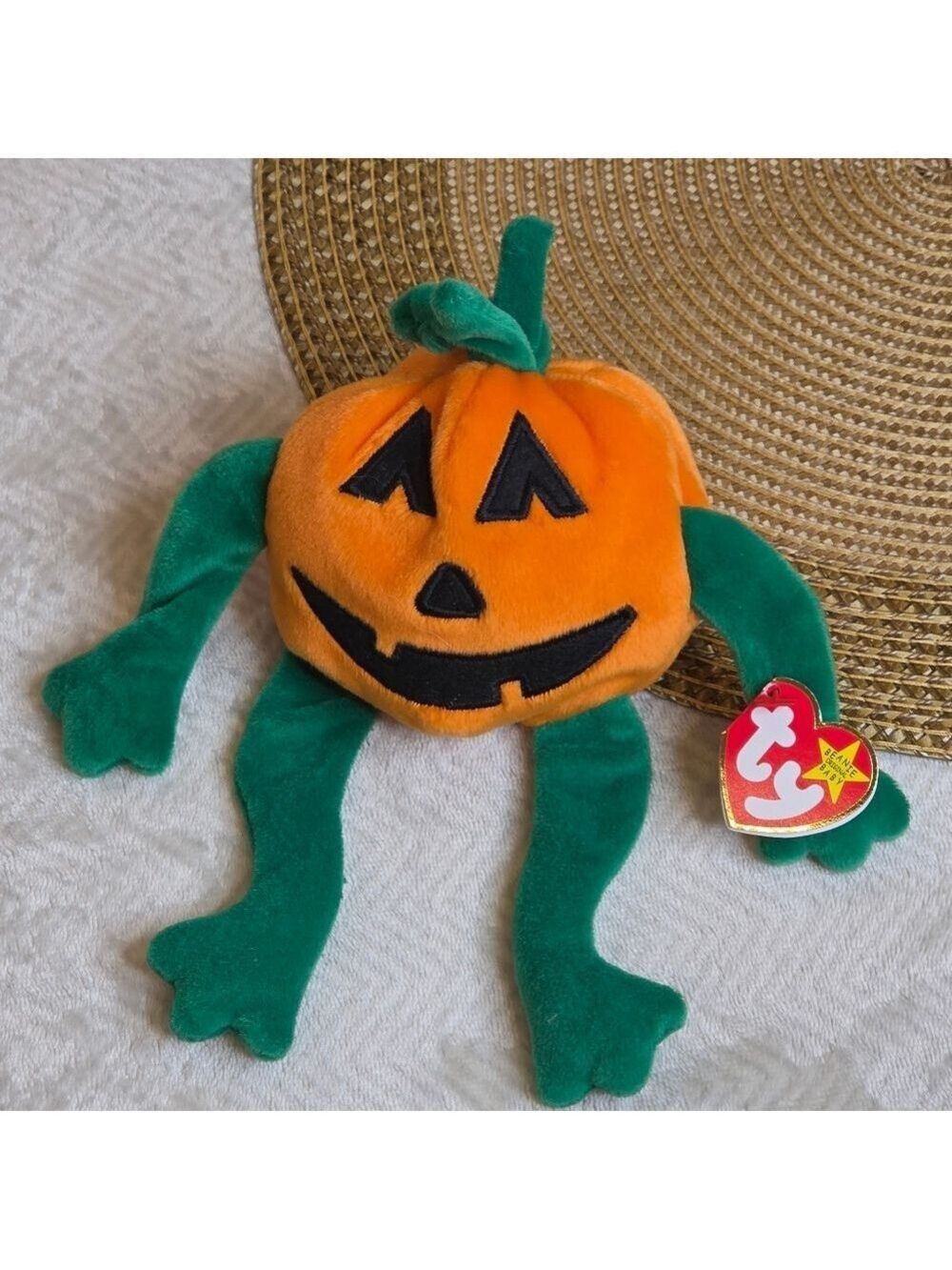 Ty  Pumkin Beanie Baby Vintage